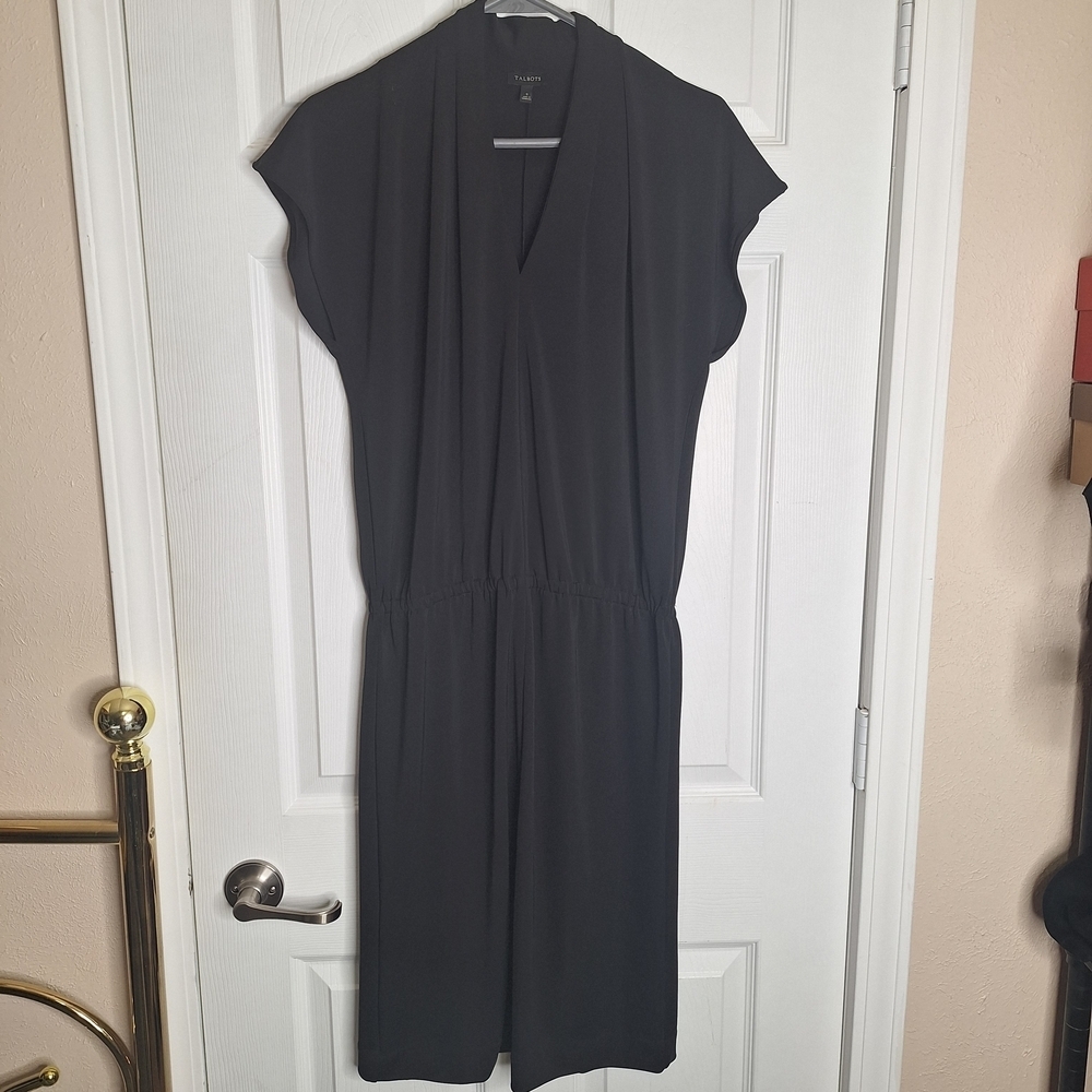 Talbots Black Dress Size Small